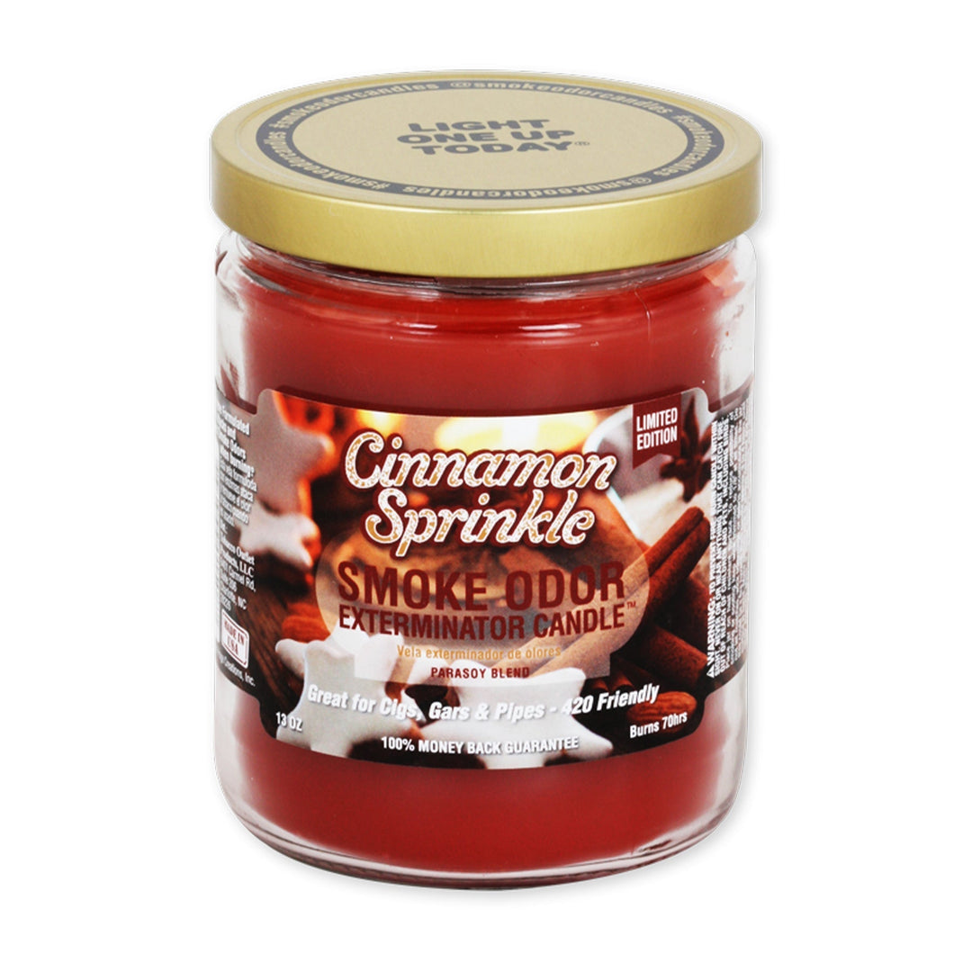 Smoke Odor 13oz Cinnamon Sprinkle Candle