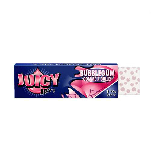 Juicy Jay 1¼ Bubble Gum Rolling Papers (Display of 24)