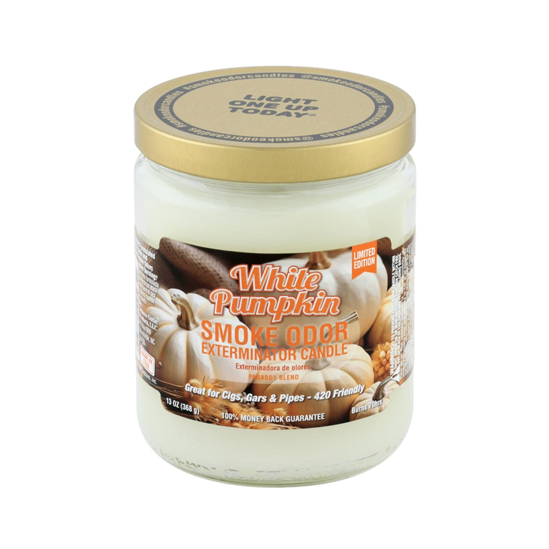 Smoke Odor 13oz White Pumpkin Candle