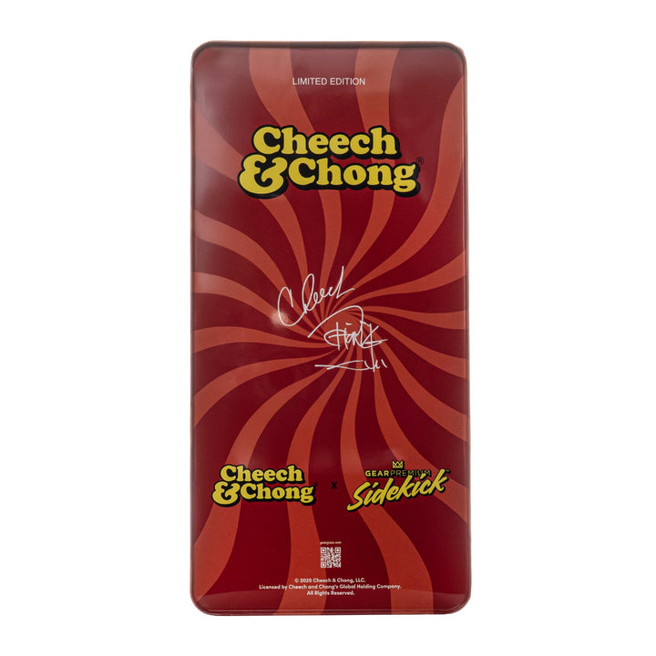Cheech And Chong 12" 7mm Thick Parked Sidekick Bong (Limited Edition of 420)