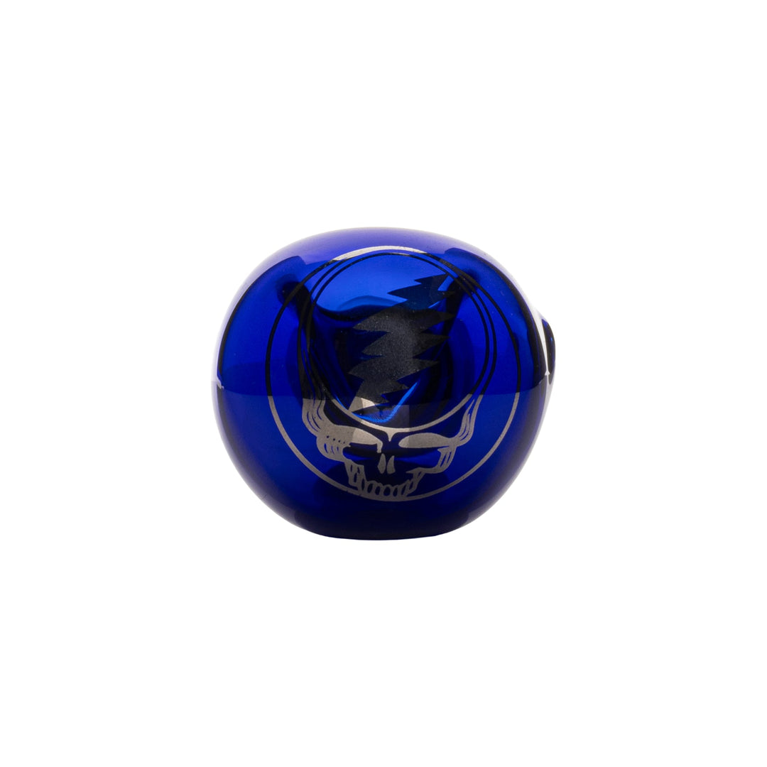 Grateful Dead 4.5" Blue & Silver Steal Your Face Spoon Hand Pipe