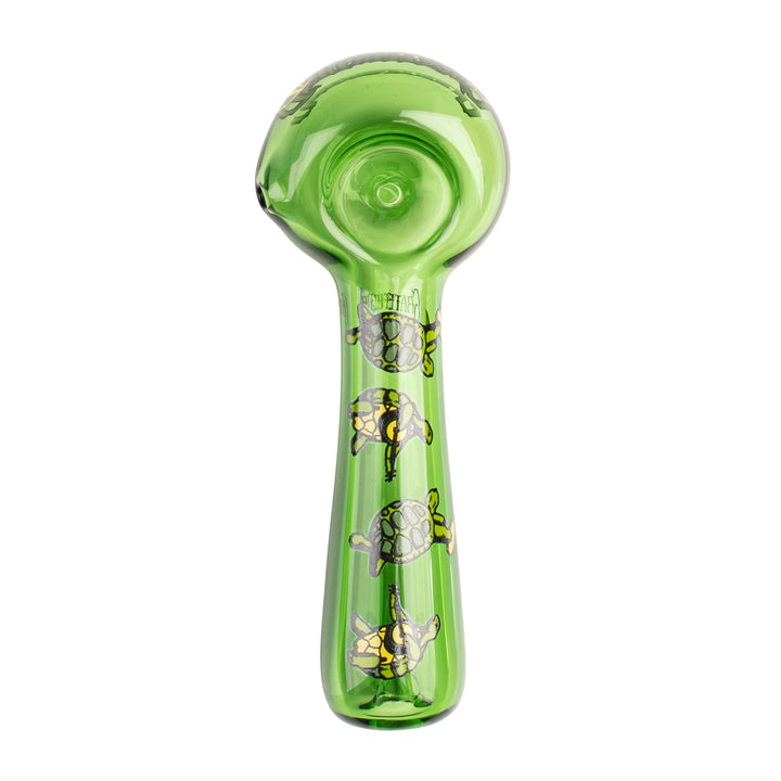 Grateful Dead 4.5" Green Terrapin Spoon Hand Pipe