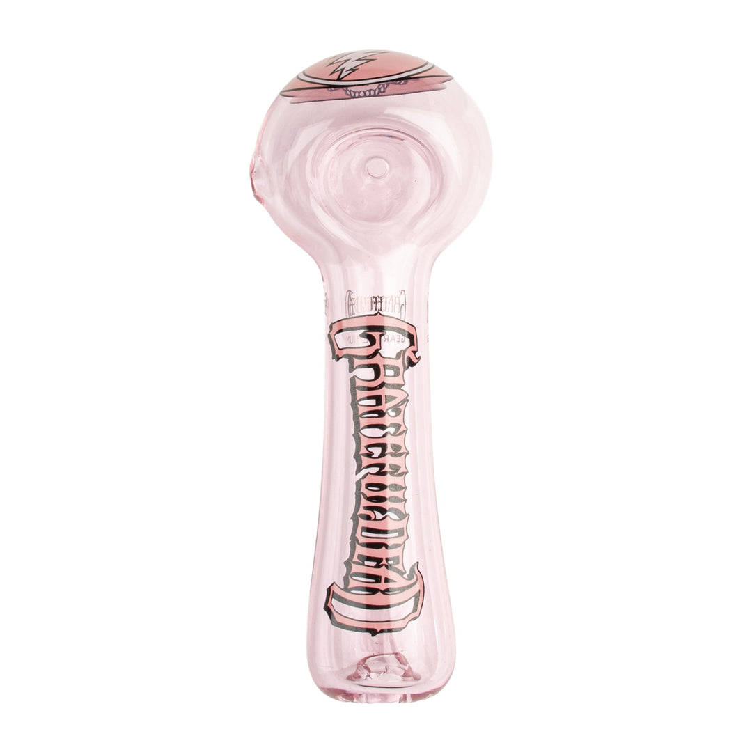 Grateful Dead 4.5" Pink Steal Your Face Spoon Hand Pipe