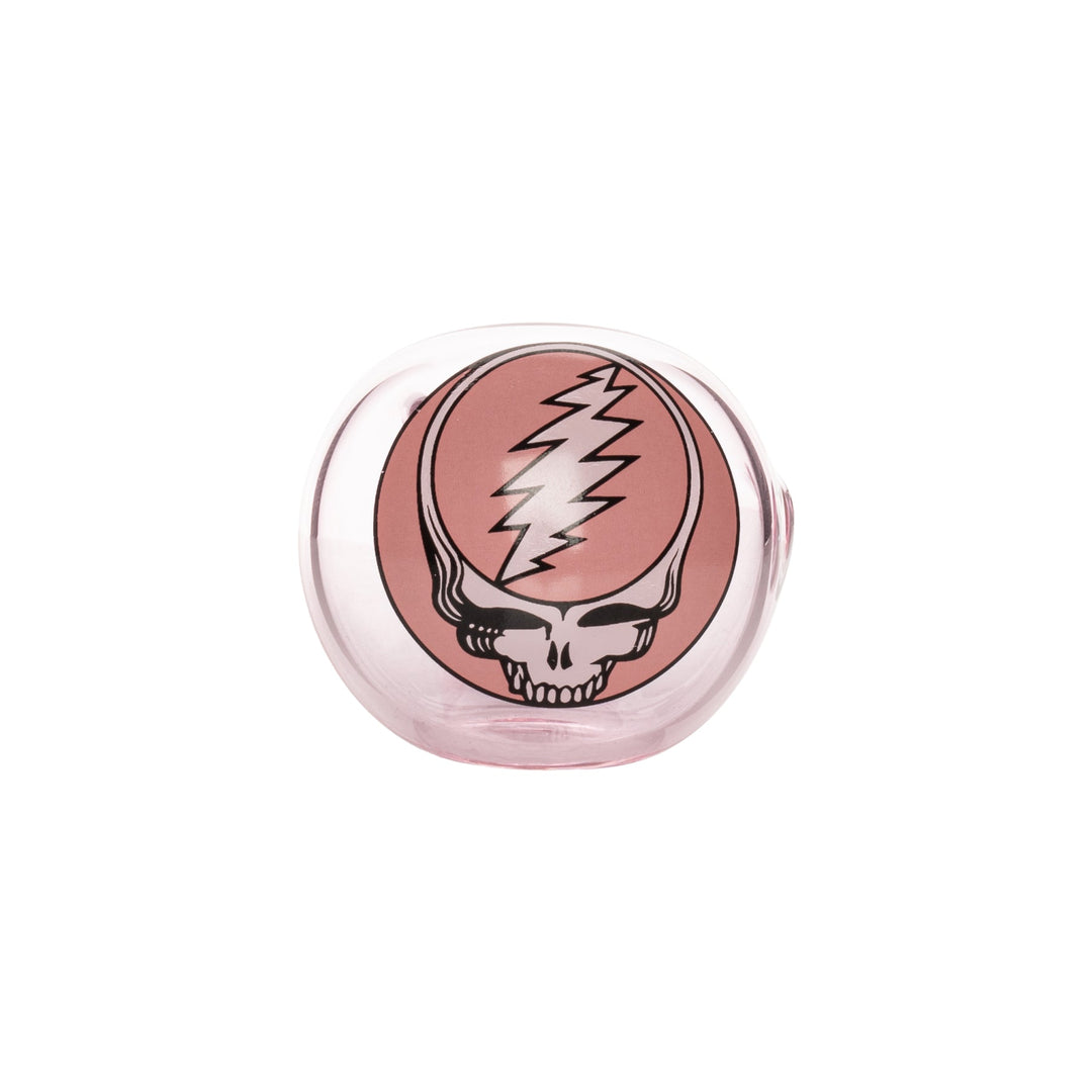 Grateful Dead 4.5" Pink Steal Your Face Spoon Hand Pipe