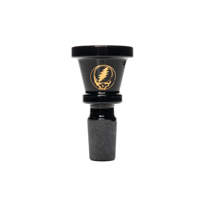 Grateful Dead 12" 7mm Thick Black & Gold Steal Your Face Sidekick Bong (Limited Edition of 420)