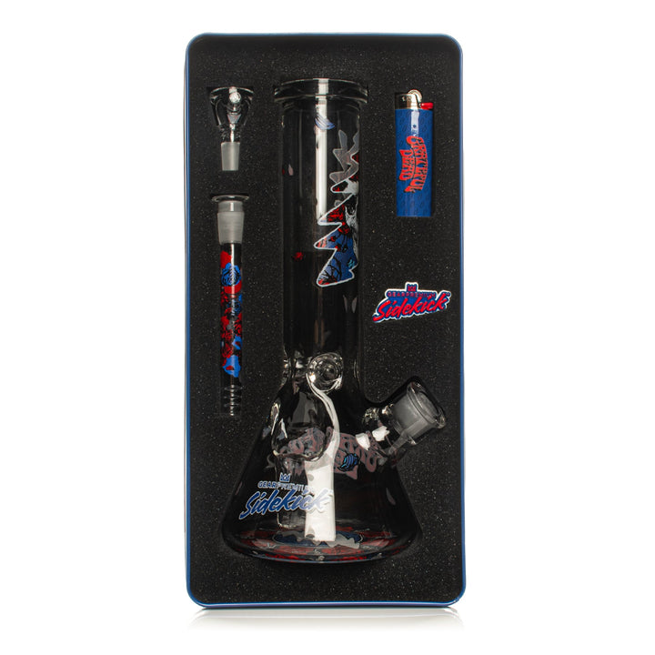 Gear Premiun Gateful Dead 12" 7mm Thick Bertha Sidekick Bong (Limited Edition of 420)