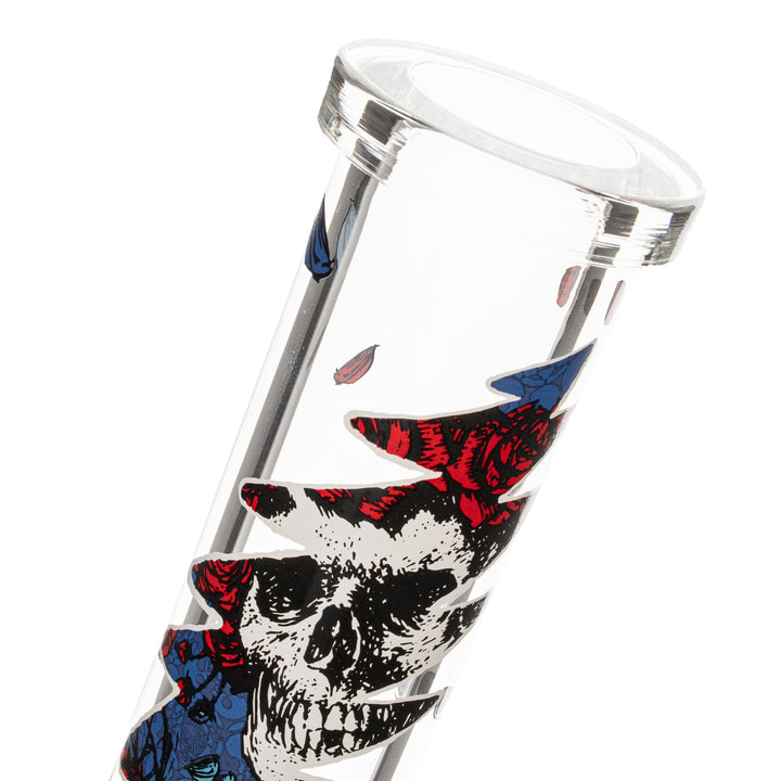 Gear Premiun Gateful Dead 12" 7mm Thick Bertha Sidekick Bong (Limited Edition of 420)