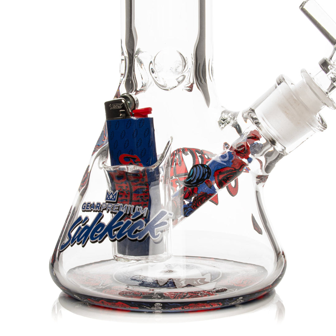 Gear Premiun Gateful Dead 12" 7mm Thick Bertha Sidekick Bong (Limited Edition of 420)