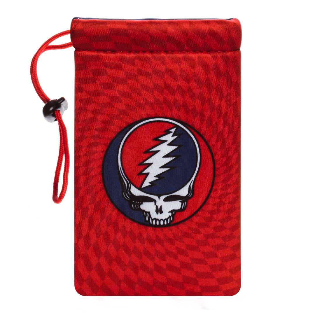 Grateful Dead 4.5" Colour Changing Stealie in Bolt Spoon Hand Pipe