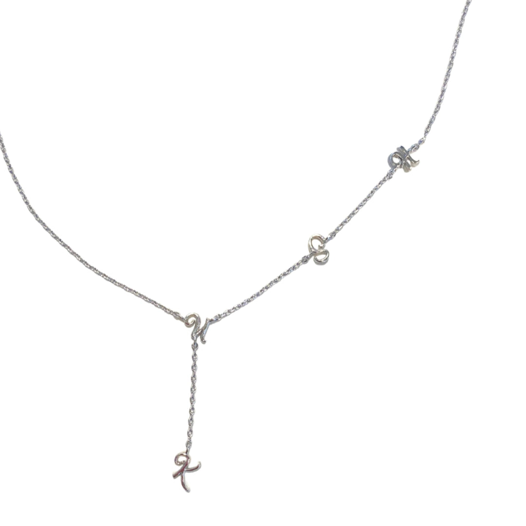 Kush Girls Silver Necklace