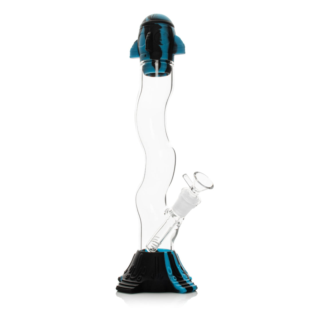 Lit Silicone 13.5" Rocket Launch Bong