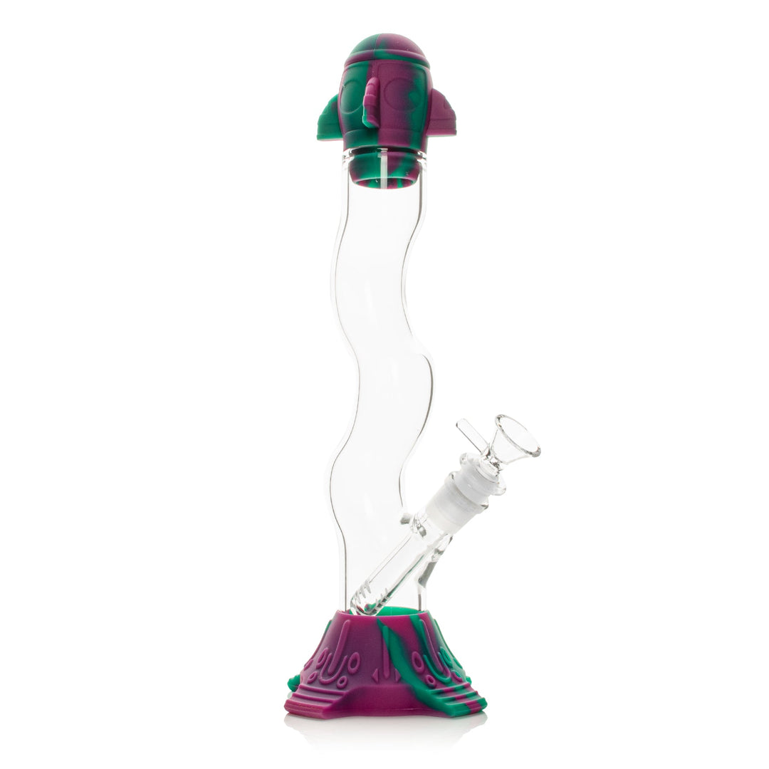 Lit Silicone 13.5" Rocket Launch Bong
