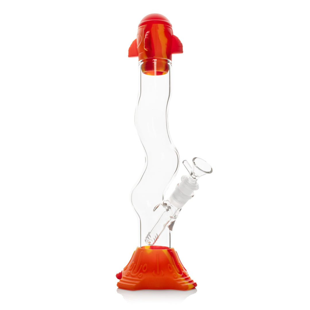 Lit Silicone 13.5" Rocket Launch Bong