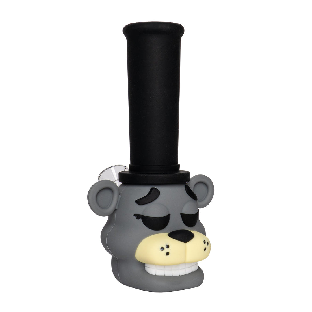 Lit Silicone 7" Bear Bong