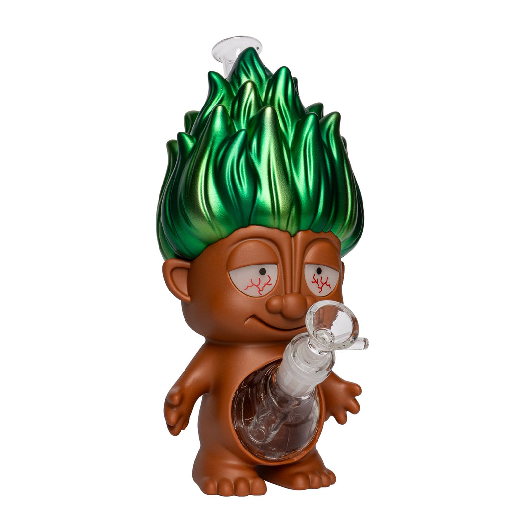 Lit Silicone 10" Troll Bong