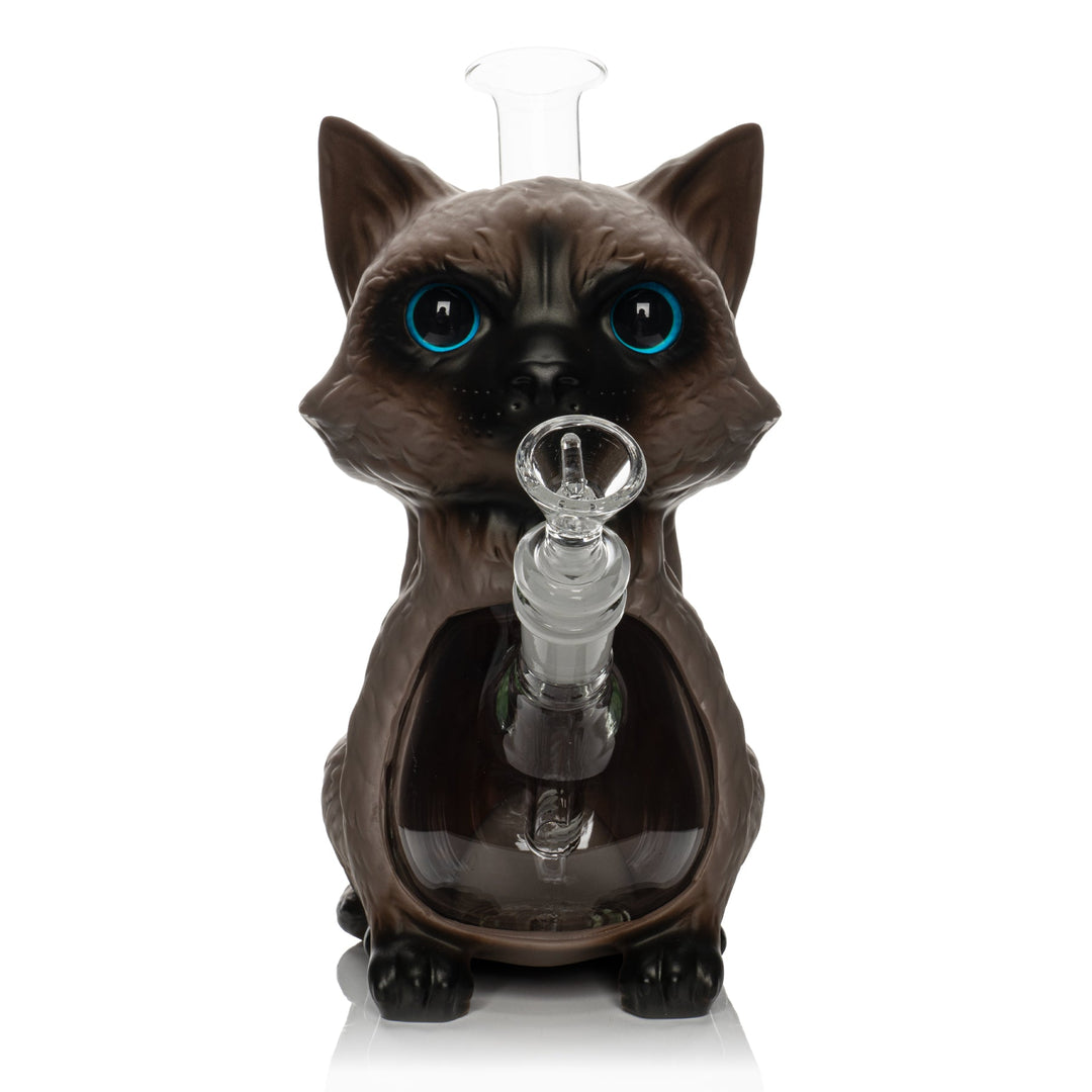 9" Siamese Cat Bong