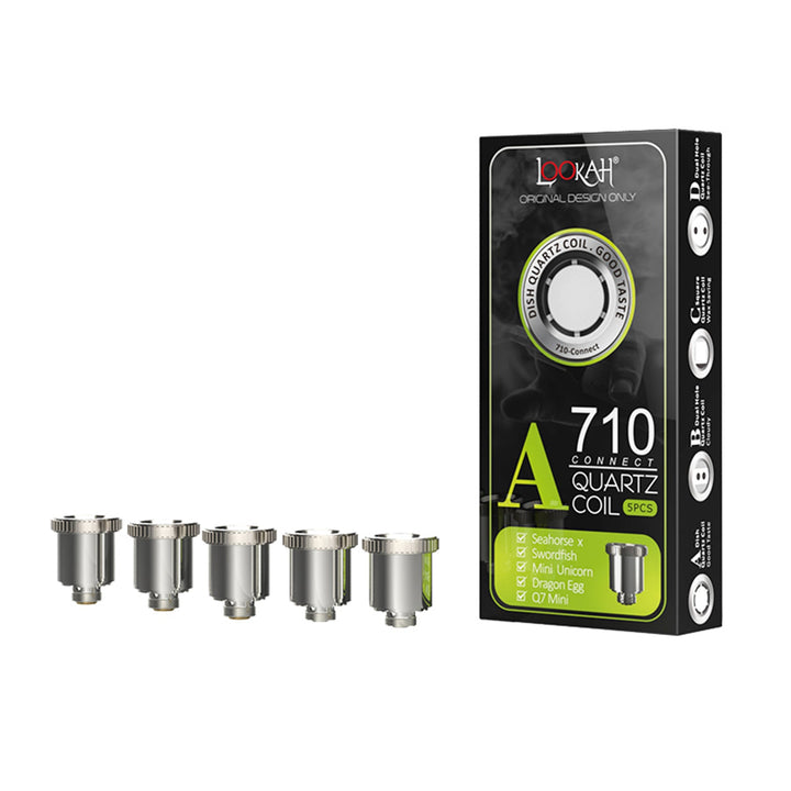 Lookah 710 Quartz Coils (Pack of 5)