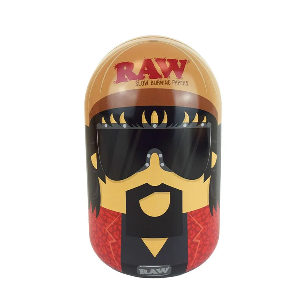 Raw 5" Cone Hand Pipe in Collectible Tin