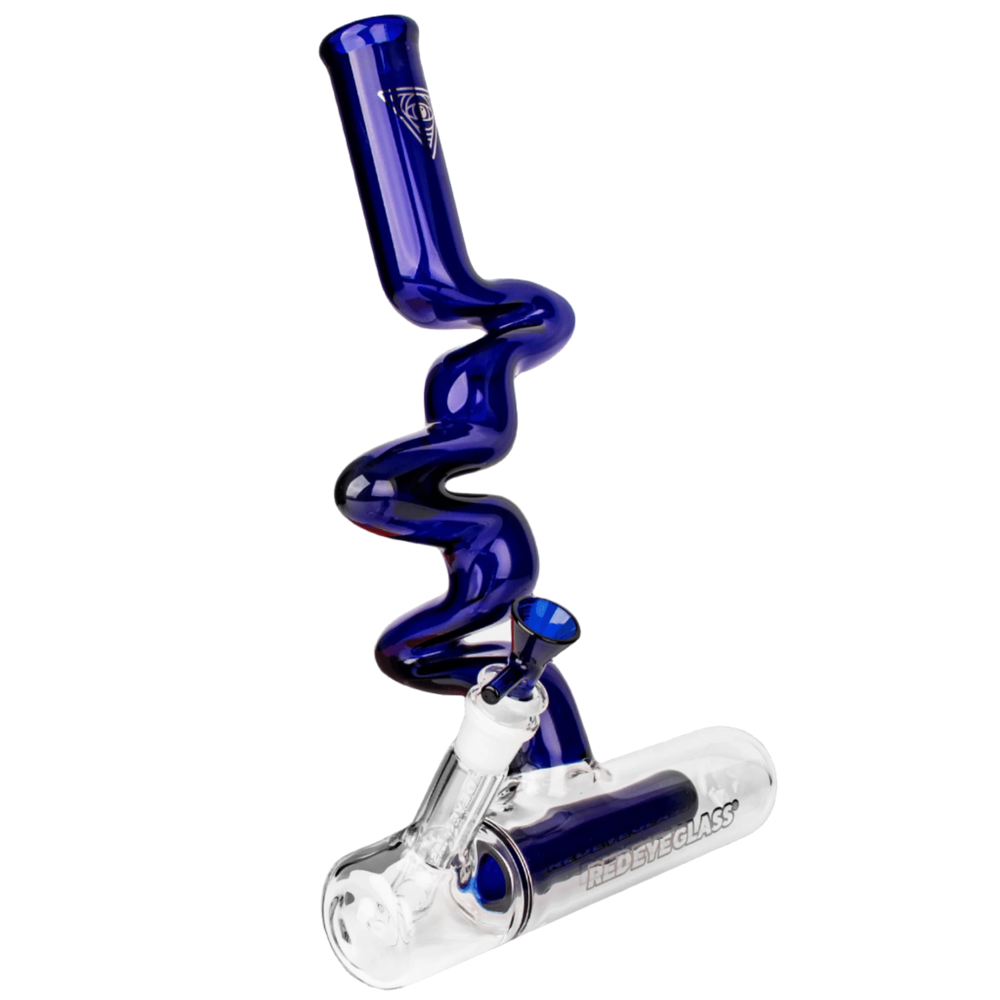 Red Eye Glass | 14" 3-Arm Ziggy Water Pipe (Limited Edition) - Canadian Vaporizers