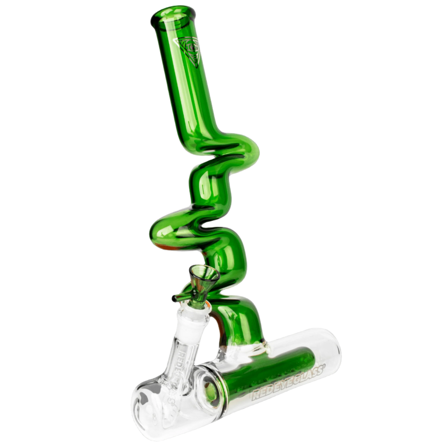 Red Eye Glass | 14" 3-Arm Ziggy Water Pipe (Limited Edition) - Canadian Vaporizers