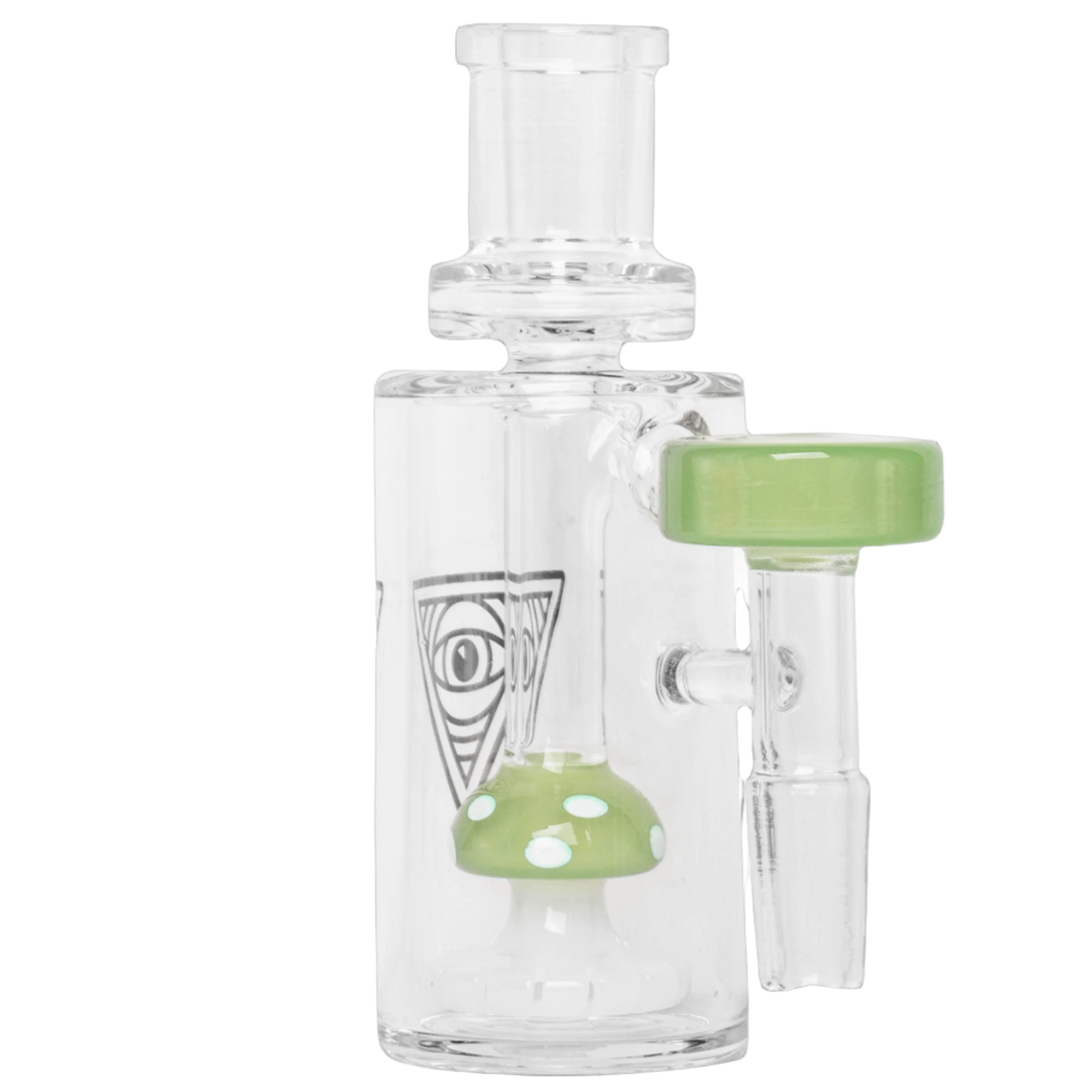 Red Eye Glass 14mm 90 Degree Funguy Ash Catcher - Canadian Vaporizers