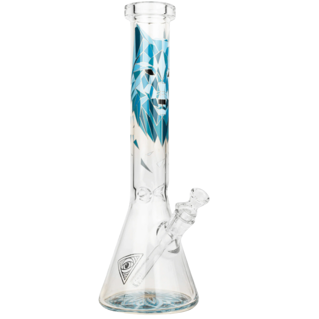 Red Eye Glass 15" Wolf Beaker Tube - Canadian Vaporizers