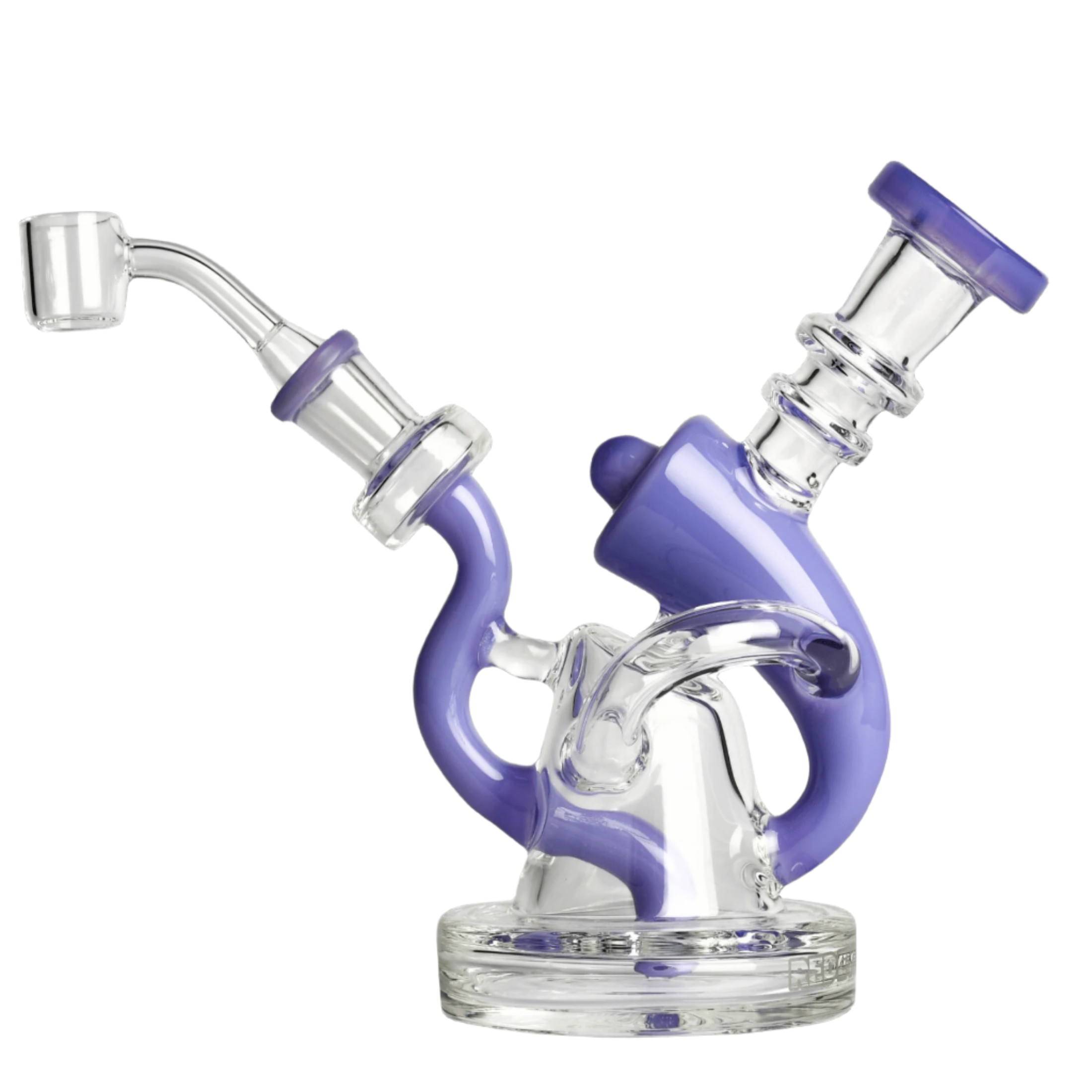 Red Dab Rig Red Eye Glass 6.75