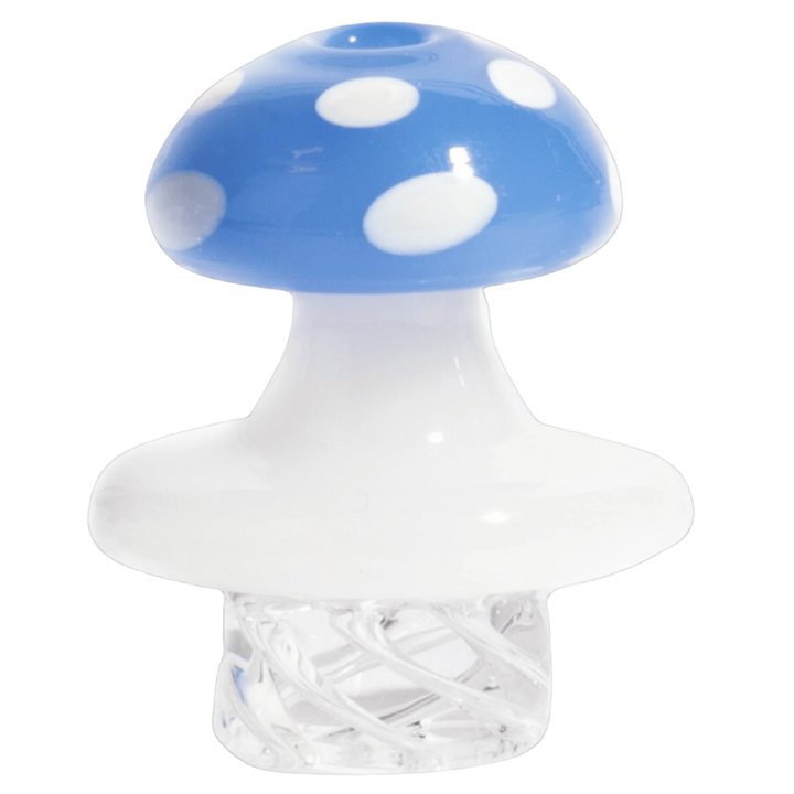 Red Eye Glass Mushroom Whirlpool Carb Cap - Canadian Vaporizers