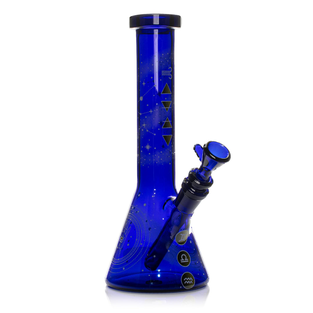 Red Eye Glass 10" Element Glow in the Dark Bong