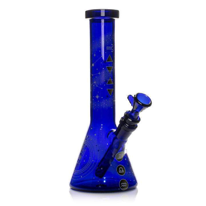 Red Eye Glass 10" Element Glow in the Dark Bong