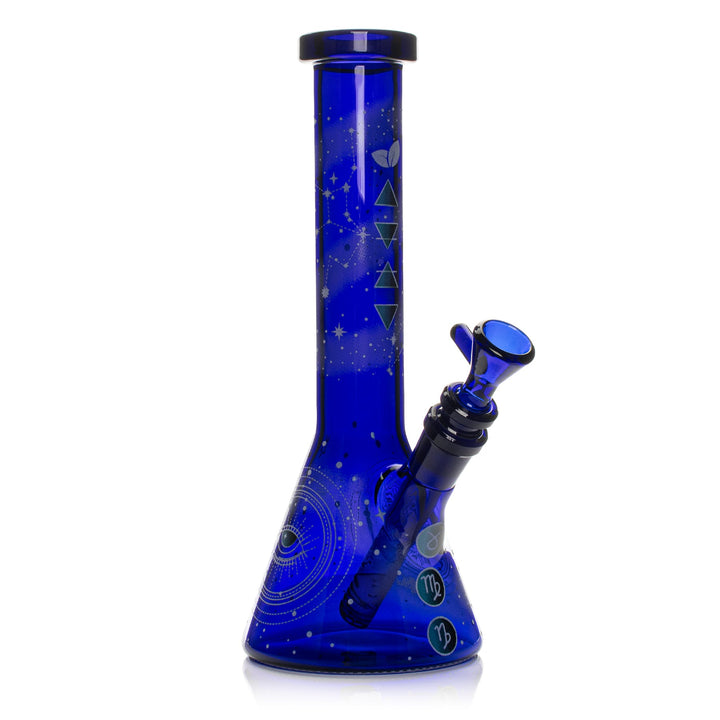 Red Eye Glass 10" Element Glow in the Dark Bong