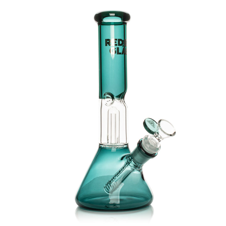 Red Eye Glass 10" Dome Perc Bong