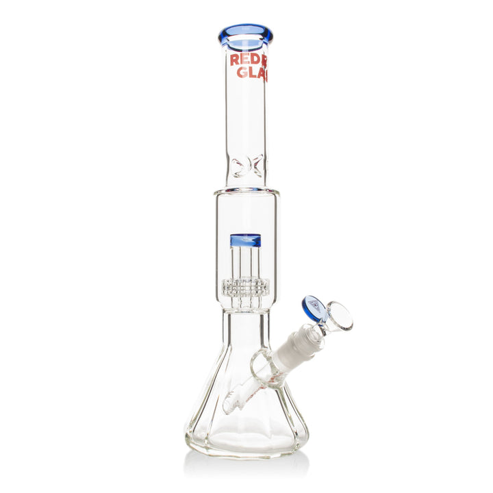 Red Eye Glass 12" Dodecagon Bong