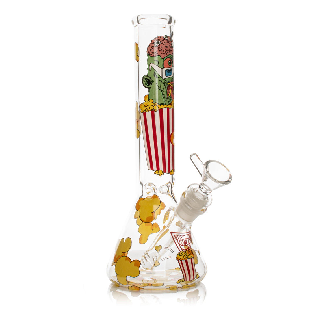 Red Eye Glass 10" Movie Night Bong