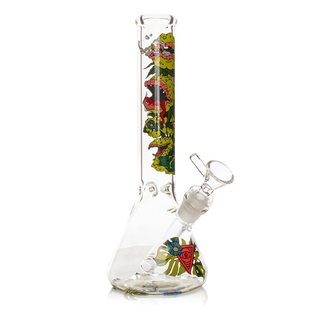 Red Eye Glass 10" Feed Me VFT Bong