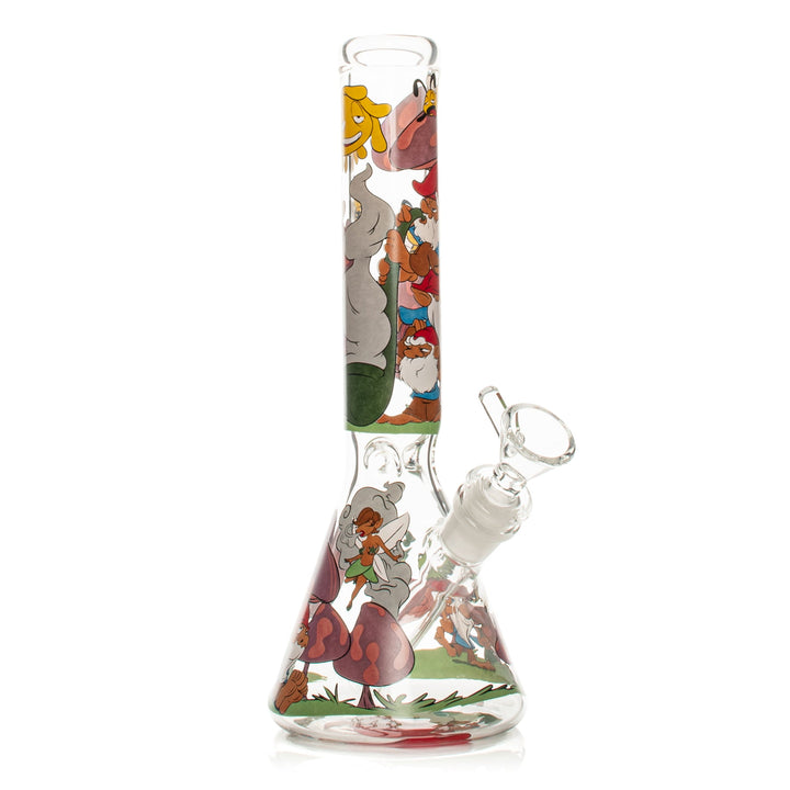 Red Eye Glass 10" Knotty Gnomes Bong