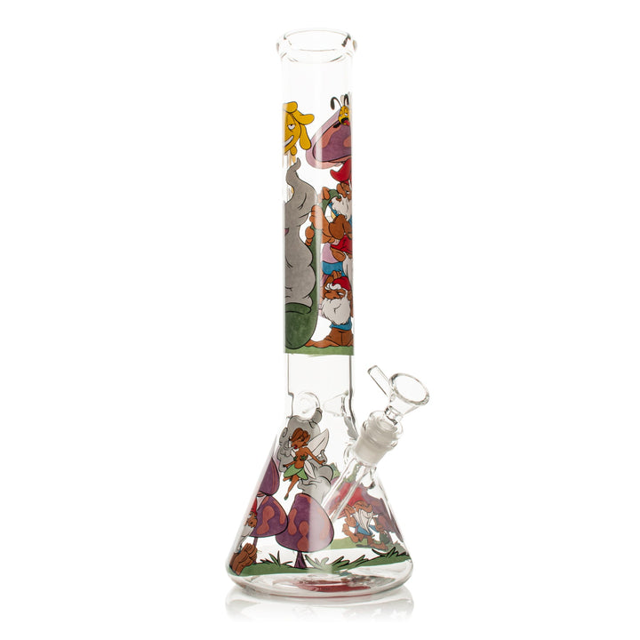 Red Eye Glass 15" Knotty Gnomes Bong