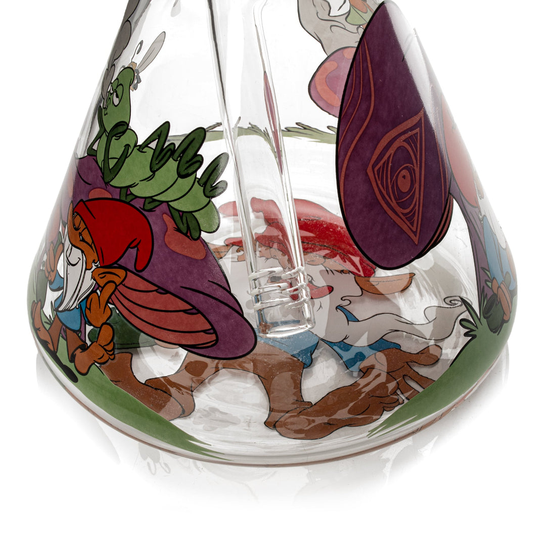Red Eye Glass 15" Knotty Gnomes Bong