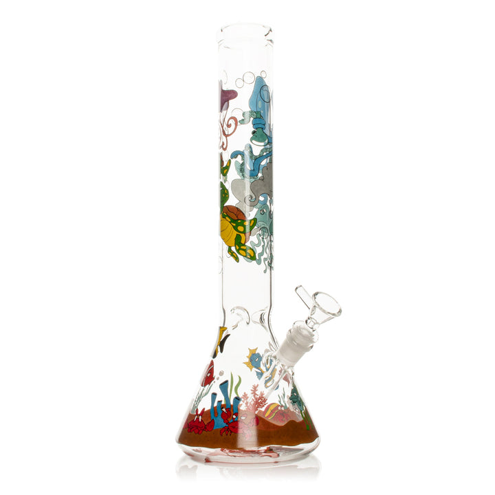 Red Eye Glass 15" Reefer Madness Bong