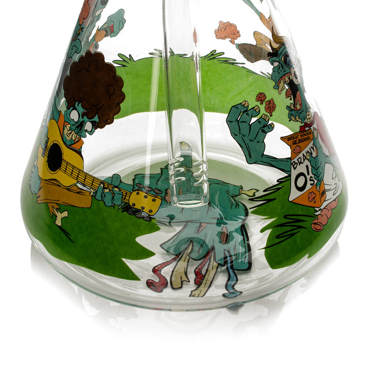 Red Eye Glass 15" Bong of the Living Dead