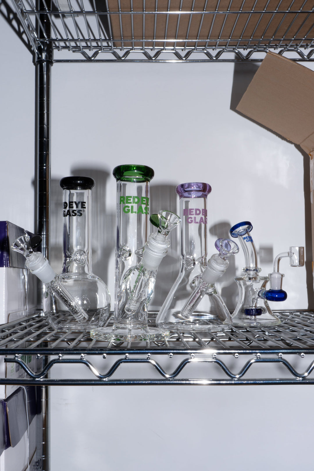 Red Eye Glass 5" Concentrate Rig