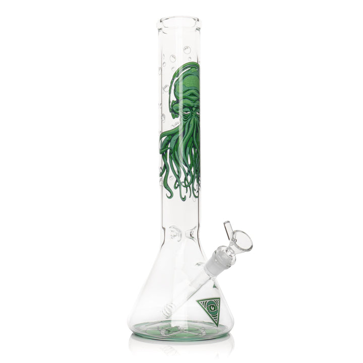 Red Eye Glass 15" Glow-in-the-Dark Cthulhu Bong