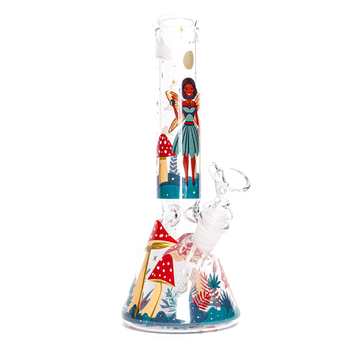 Red Eye Glass 10" Faerie Worlds Bong