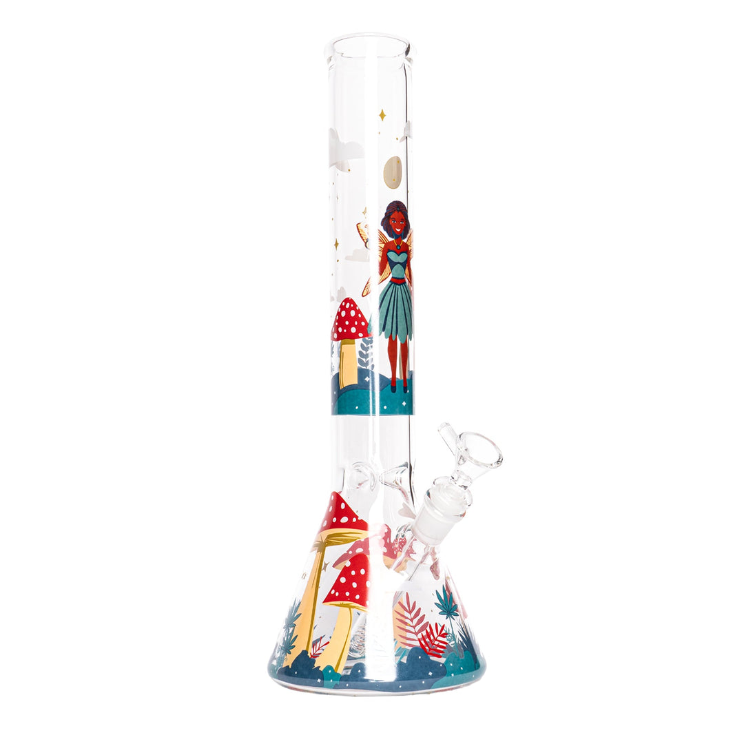 Red Eye Glass 15" Faerie Worlds Bong