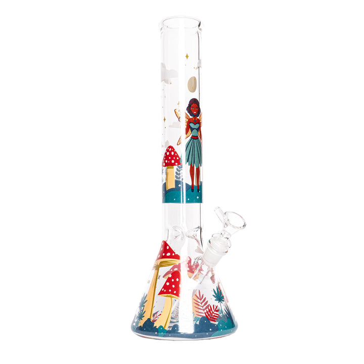 Red Eye Glass 15" Faerie Worlds Bong