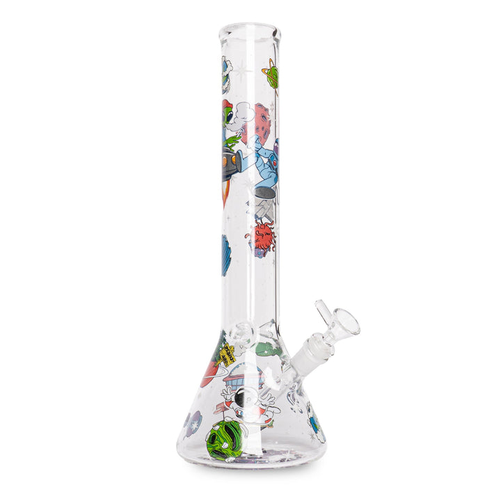 Red Eye Glass 15" Glow-in-the-Dark Lost in Space Bong