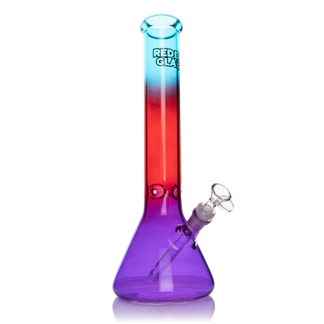 Red Eye Glass 15" Day Glow Bong