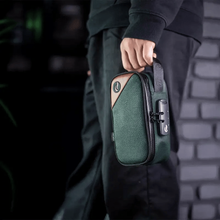 Skunk Bags Leather Sidekick Bag